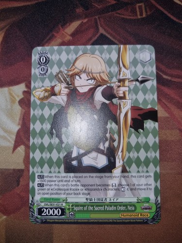 Weiss schwarz overlord - weiss,