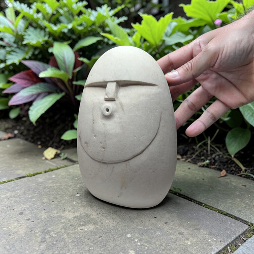 Hand carved natural stone - hand-carved, oof