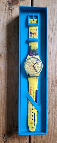 Swatch jean michel basquiat - x, jean-michel