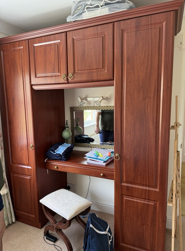 Custom built cherry - built-in, wood