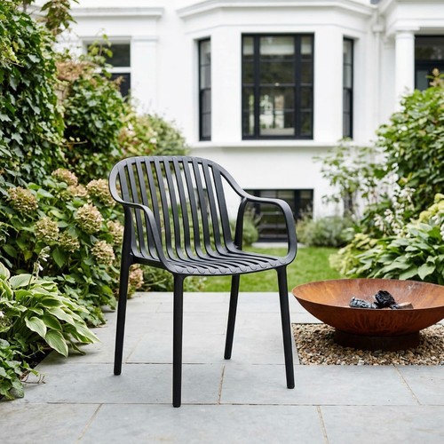 Modern black plastic - black,