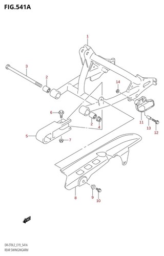 Suzuki genuine bolt 6mm 19mm - suzuki,