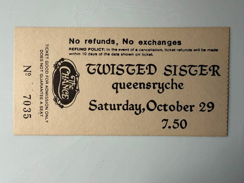 Twisted sister queensryche - twisted,