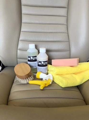 Leather care kit - leather, kit,
