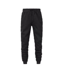Men’s Fleece Joggers Casual Jogging Bottoms Elastic Waist Track Pants Trousers
