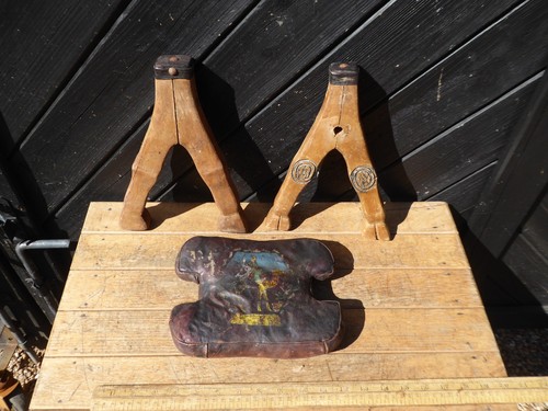 Antique small camel saddle - antique,