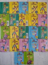 Vintage 1996 Sky Dancers Candy Sticks – Empty Packs x 22 – Rare Retro Sweet Pack