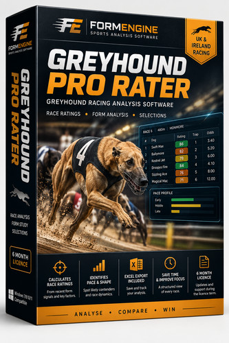 Greyhound pro rater race - rater,