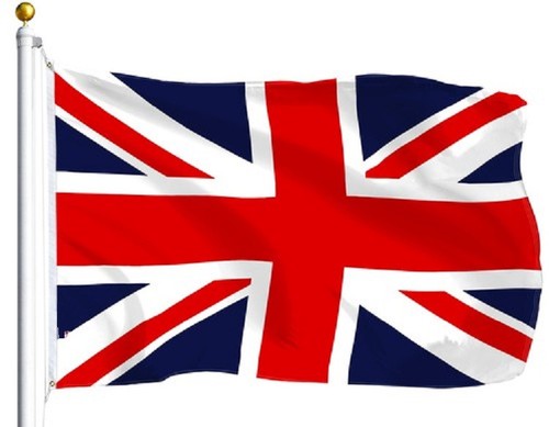 3x5 british union - british, united