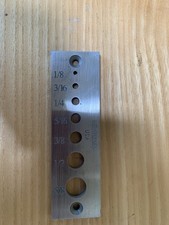 Lie Nielsen Imperial Dowel Plate