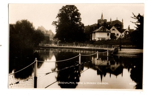 Surrey carshalton pond - surrey.,