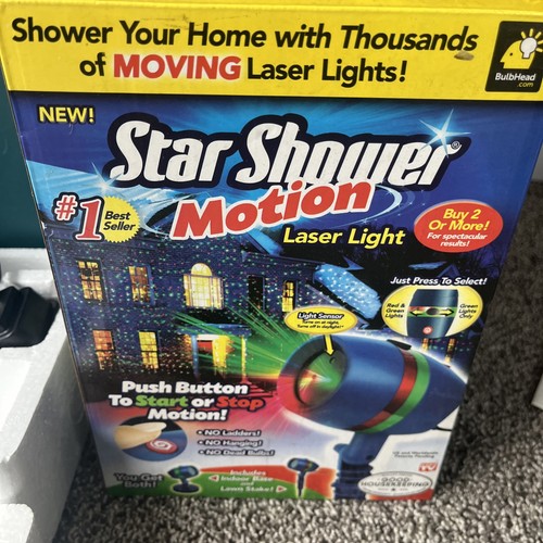 Star shower motion laser - laser, light