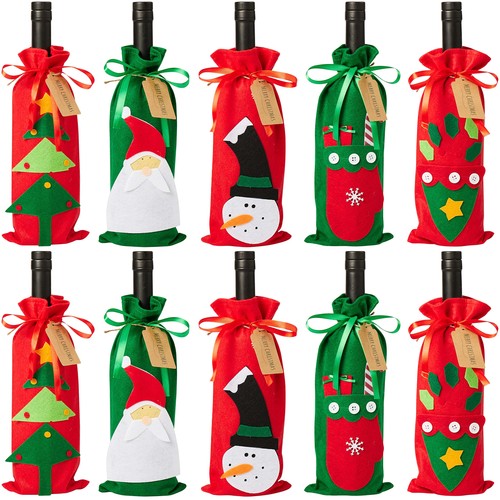 Christmas wine gift - christmas,