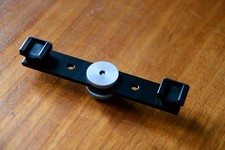 Dual Cold-Shoe Flash/Mic Bracket – Metal, Hot-Shoe Mount