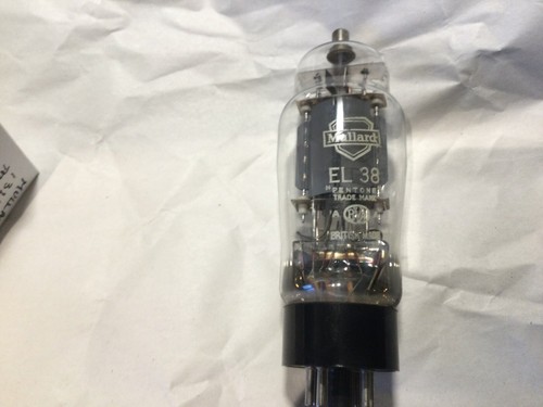 Mullard el38 valve tube trough - mullard,