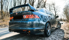*PLASTIC* Rear Spoiler Mugen Style for Honda Accord Mk7 2004-2007 CL7 CL9