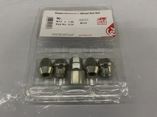Febi locking wheel bolt set - wheel,