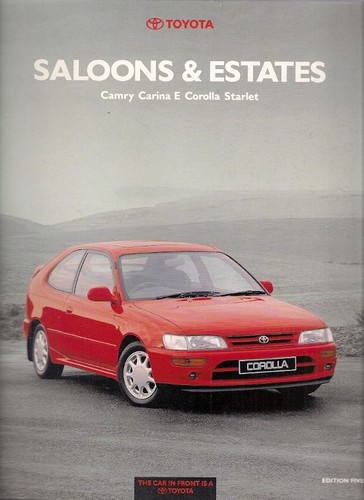 Toyota saloons estates 1993 - toyota, &