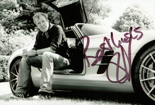 Jeremy clarkson hand - hand, signed