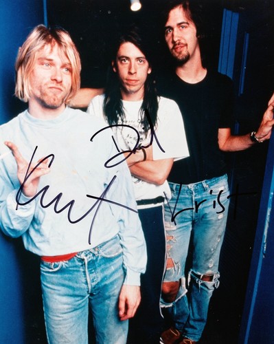 Nirvana kurt cobain grohl - nirvana,