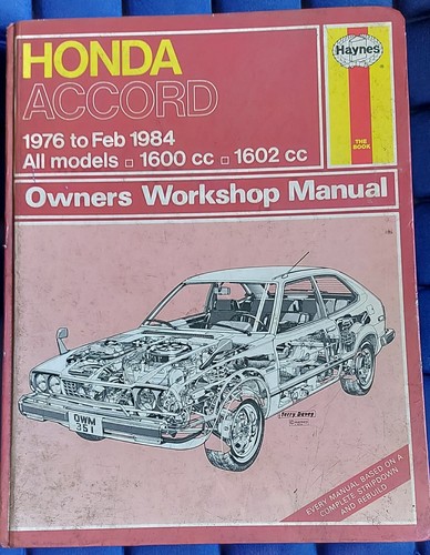 Honda accord 1600 1976 - -, 1984