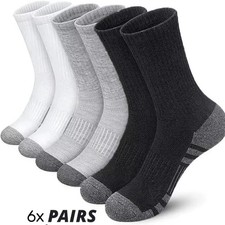 Mens Sports Socks 6 Pairs