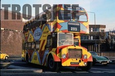 35mm Slide Aldershot & District Dennis Loline 3 Alexander 460 460EOT 1977