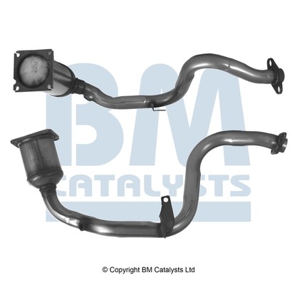 New catalytic converter - new,
