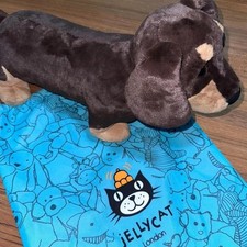 New jellycat dachshund plush - new,