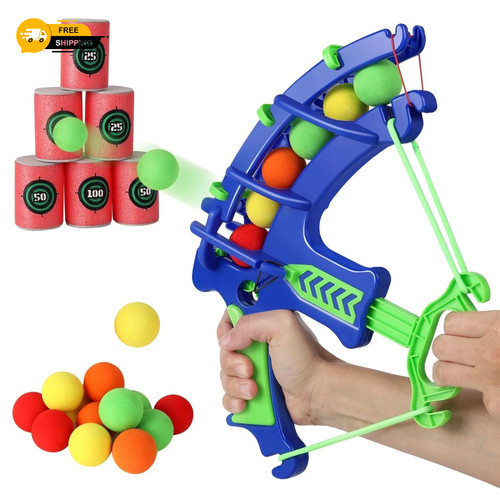 Kids soft ball crossbow toy - soft,