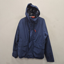 Barbour Storm Force Broomfield Camo Waterproof Breathable  Navy Jacket Medium