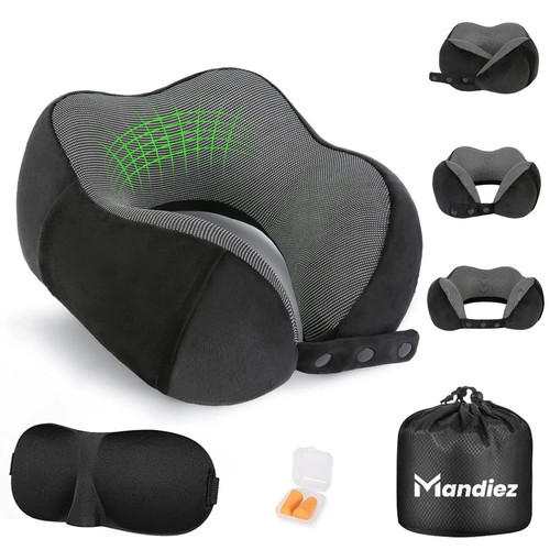 Memory foam shaped travel - foam,