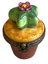 LIMOGES PEINT MAIN Hinged