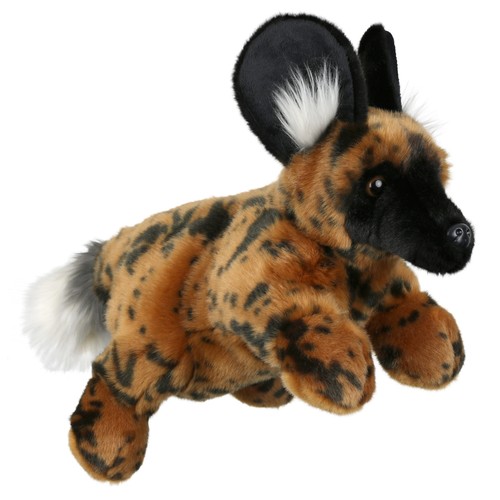 Wild dog puppet - wild, hand