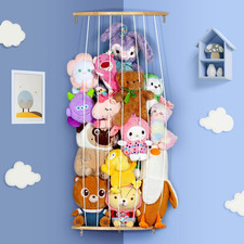 Teddy Storage,Wood Soft Toy