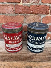 Pair Of Mazawattee Tea Tin