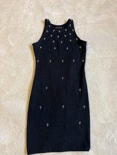 Motel Rocks Dress XS Black