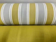 Stripe ticking curtain fabric