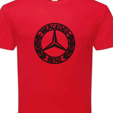 Men`s Mercedes Benz Red Cotton