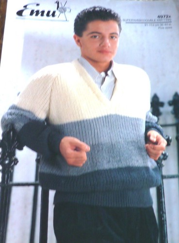 Emu knitting pattern man dk - emu,
