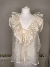 STUNNING ZARA SHEER COTTON