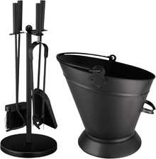 Heavy Duty Black Coal Hod