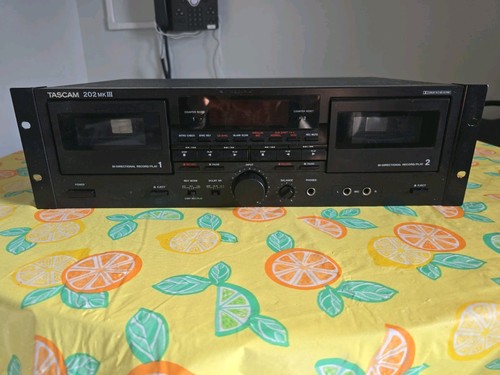 Tascam 202 mkiii analog - tascam,