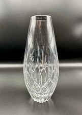 Crystal Cut Glass Vase Thomas