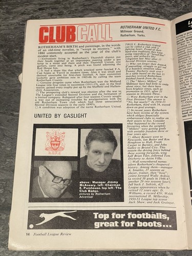 Rotherham united memorabilia - ,