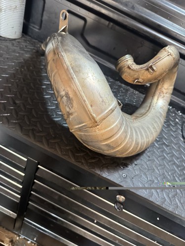 Ktm300 exc front exhaust - front,