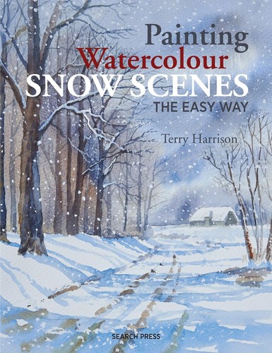 Painting watercolour snow - painting,