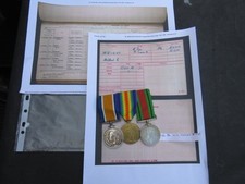 WW1 PAIR & WW2 DEFENCE MEDAL