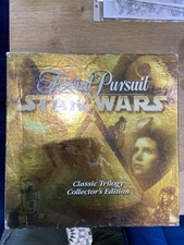 Trivial Pursuit Classic Trilogy Collectors Edition STAR WARS  Board Game Boxed