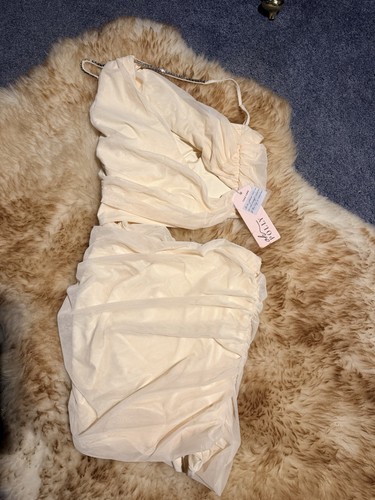Polly dress ivory size 12 - polly,